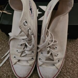 Converse Women's White High-Top Sneakers